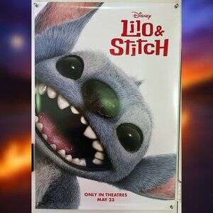 LILO & STITCH (2025) - ORIGINAL DOUBLE SIDED ADVANCE MOVIE POSTER